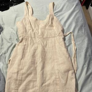 Tan tank top dress